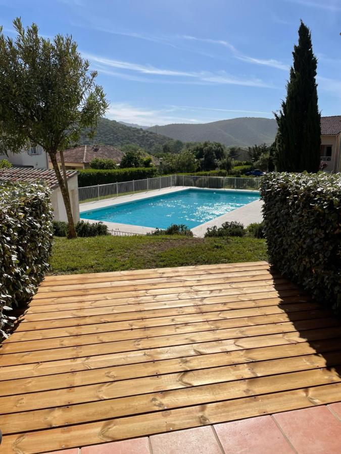 T2 Pour 4 Pers, Charmante Residence Avec Piscine Oletta  Exteriör bild
