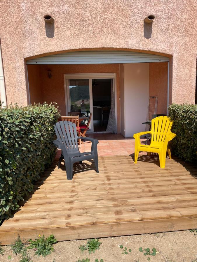 T2 Pour 4 Pers, Charmante Residence Avec Piscine Oletta  Exteriör bild